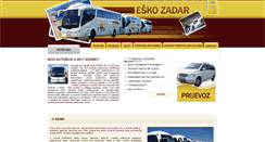 Desktop Screenshot of esko-zadar.hr